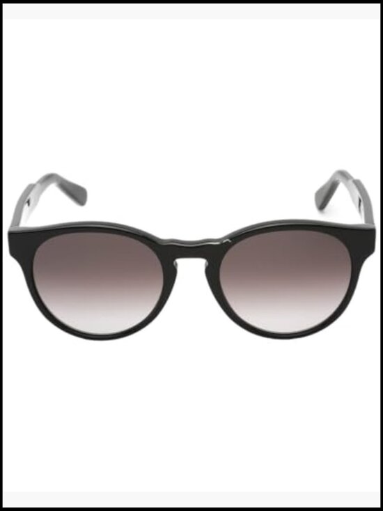 Round Full Rim Sunglasses with Gradient Lens
